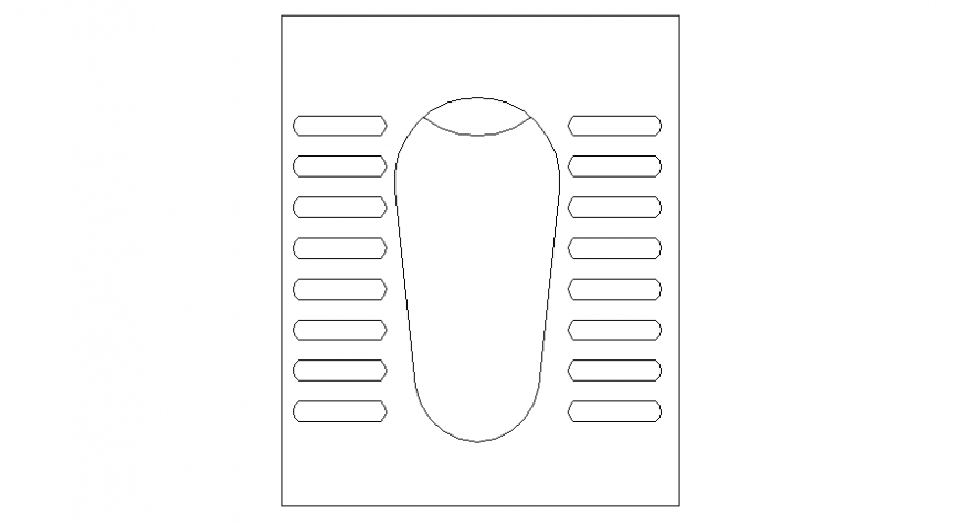 2d Sanitary blocks plan elevation autocad file