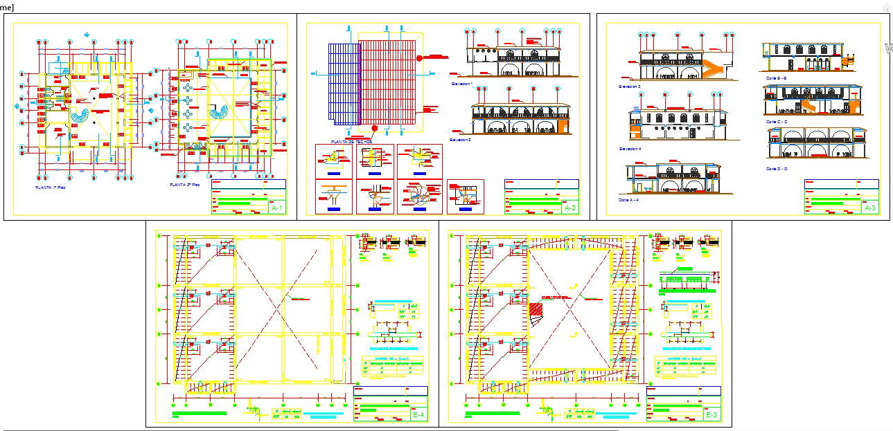 Restaurant Design plan