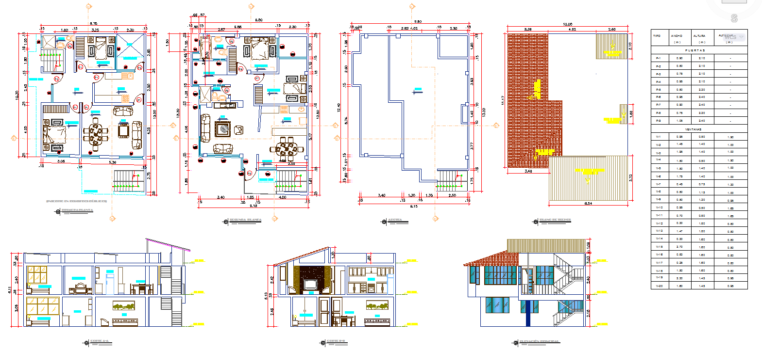 House detail drawing