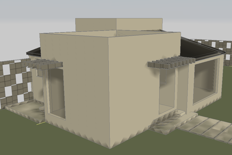 3 D home detail dwg file