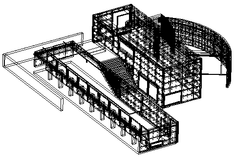 3 D house building detail file