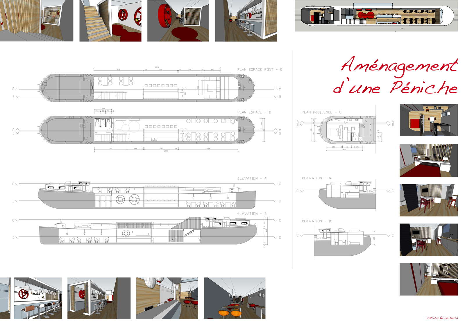 ship interiors floor plan and detail