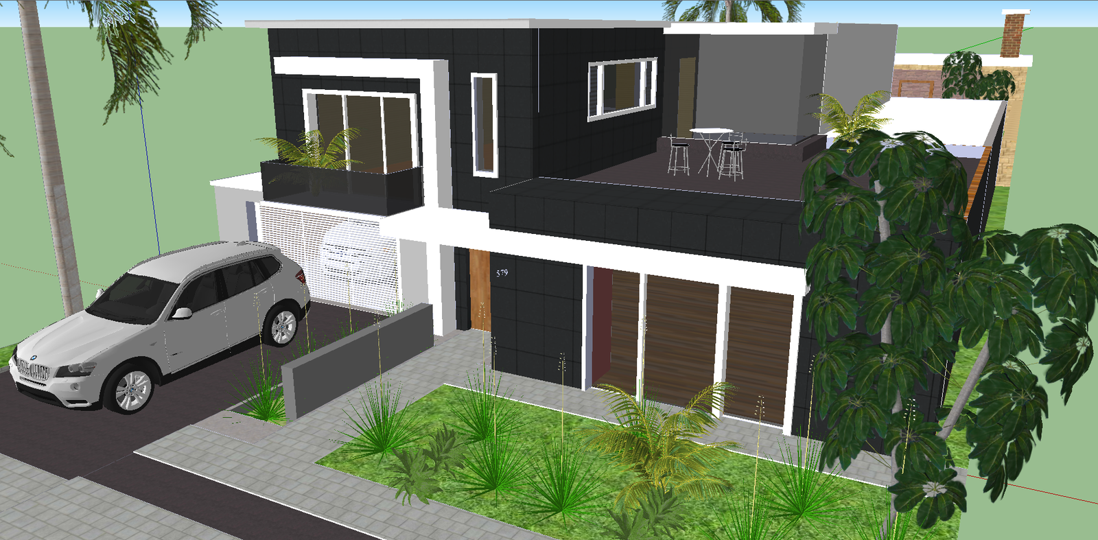 3D Modern House 