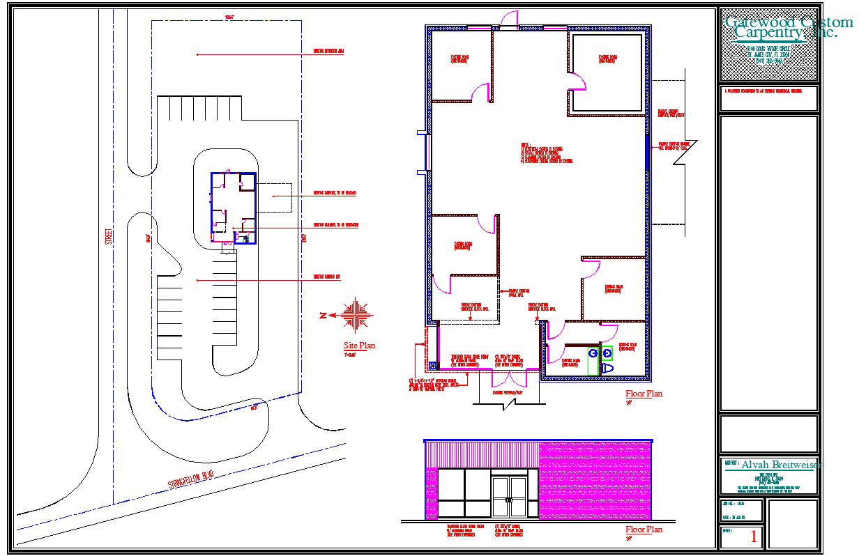 Floor Plan & Elevation design
