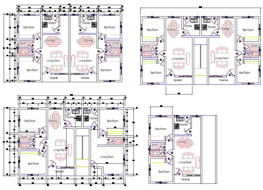 Modern Twin House Designs & Floor Plan Ideas for Families