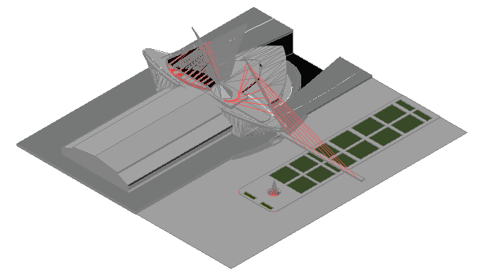 3D Design of Government Museum dwg file