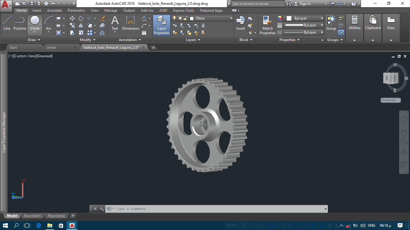 3D Wheel
