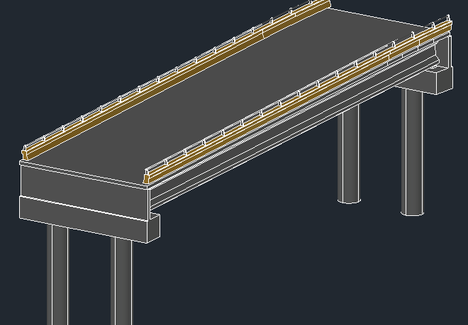 3D view of a bridge