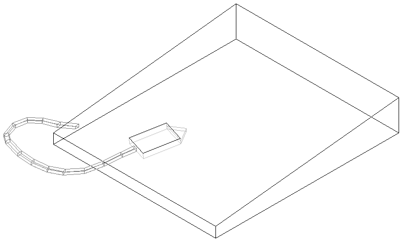 3D view of a cable