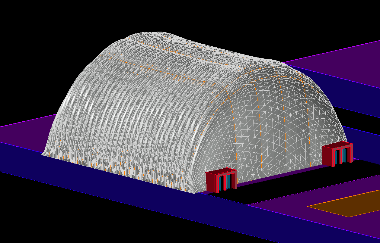 3D Morphogenesis Dome Structure Design DWG | CadBull