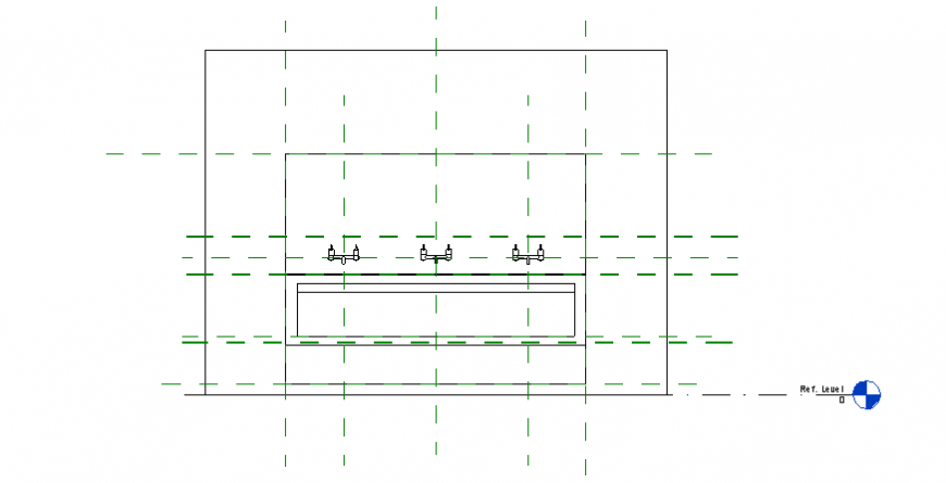 3 man scrub electrical plan details skp file