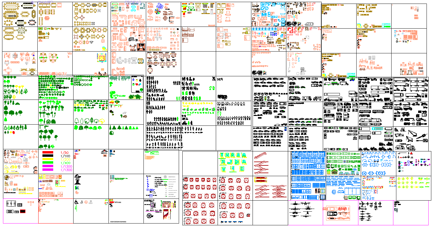 All-In-One CAD Blocks Collection for Designers