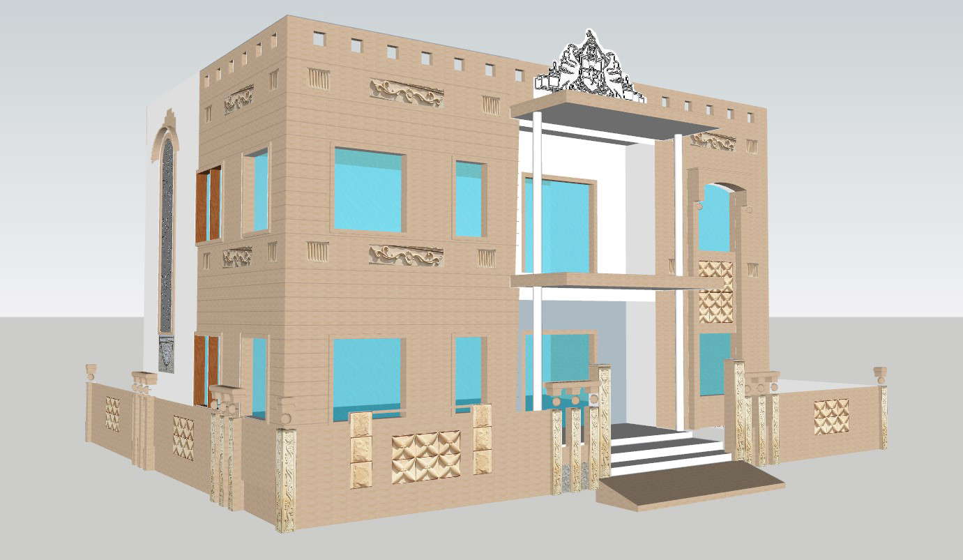 3d Modern House