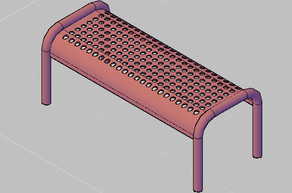 3d design of banking of private garden dwg file