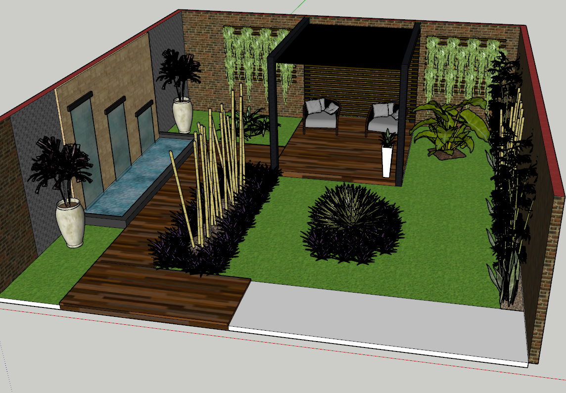 3d garden design