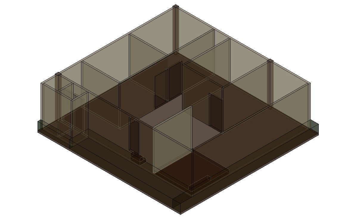 3d simple house