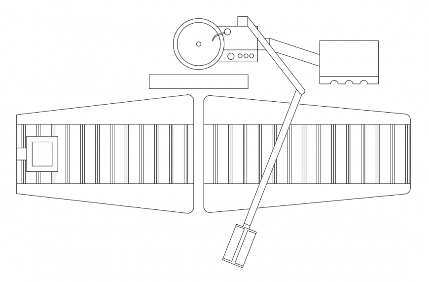 3d cad drawing of clinic resting chairs sofa auto cad software