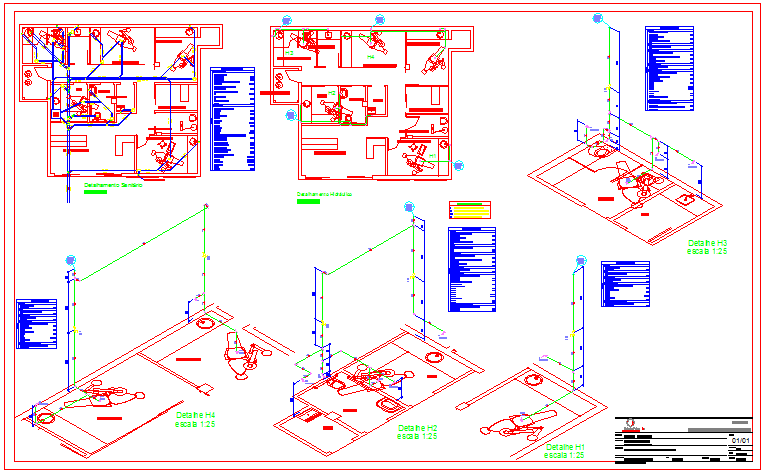 Sanitary Detailing drawing