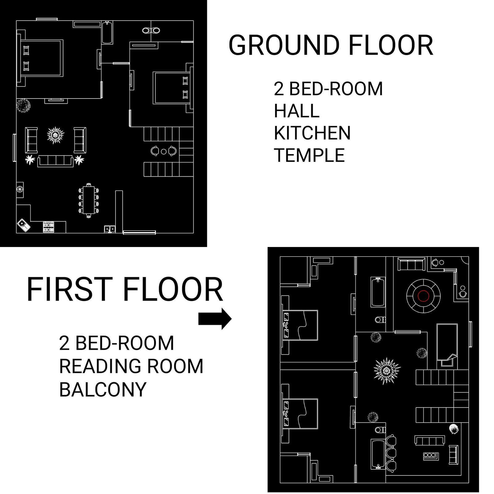 4+ bhk residential house