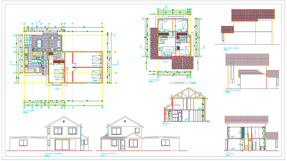 Duplex house plan 