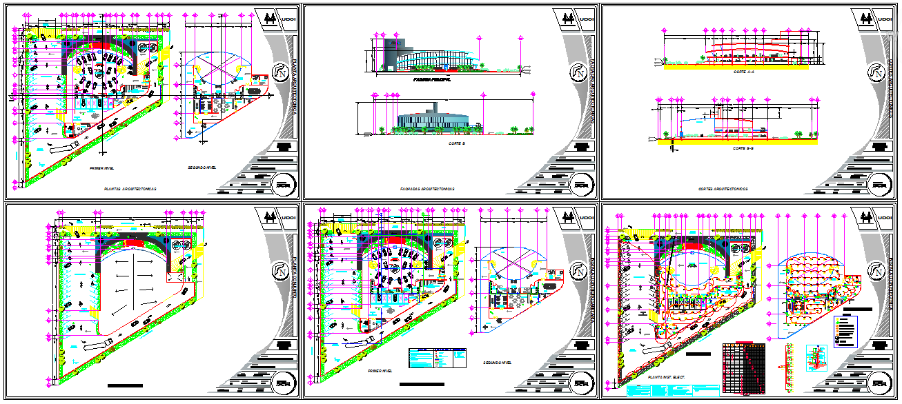 commercial complex detail 