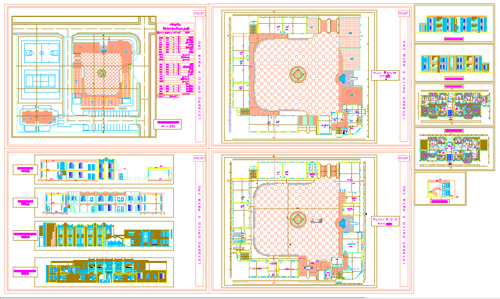 School Lay-out plan
