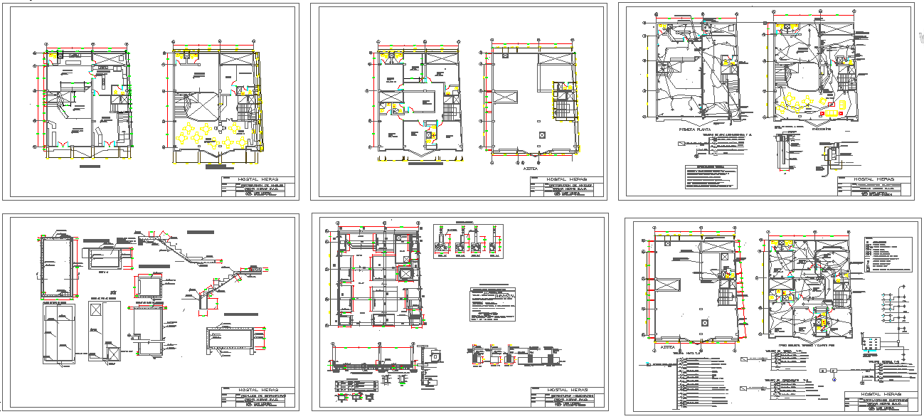 Simple hotel plan