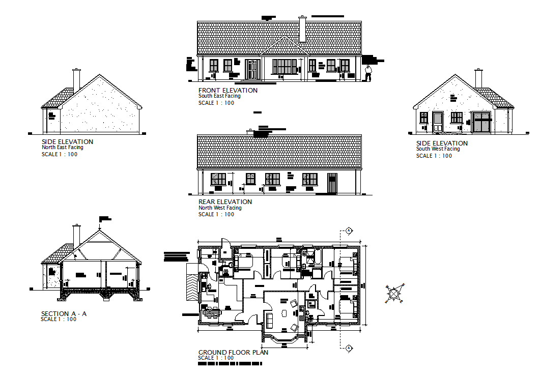 Roof design home detail
