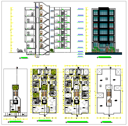 Apartments drawing