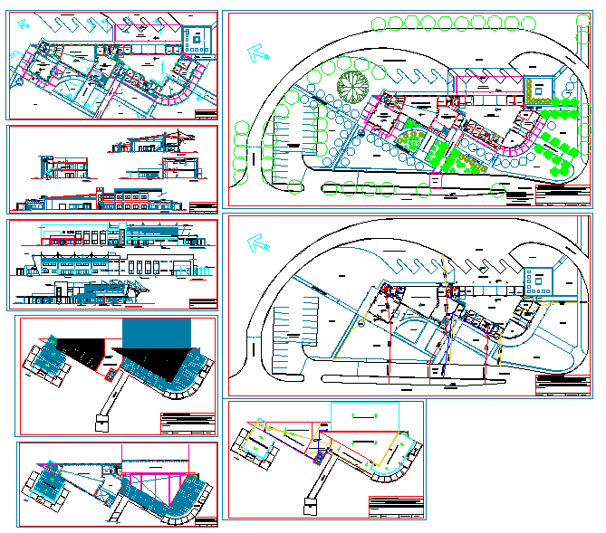 Bus Turminal  Design plan