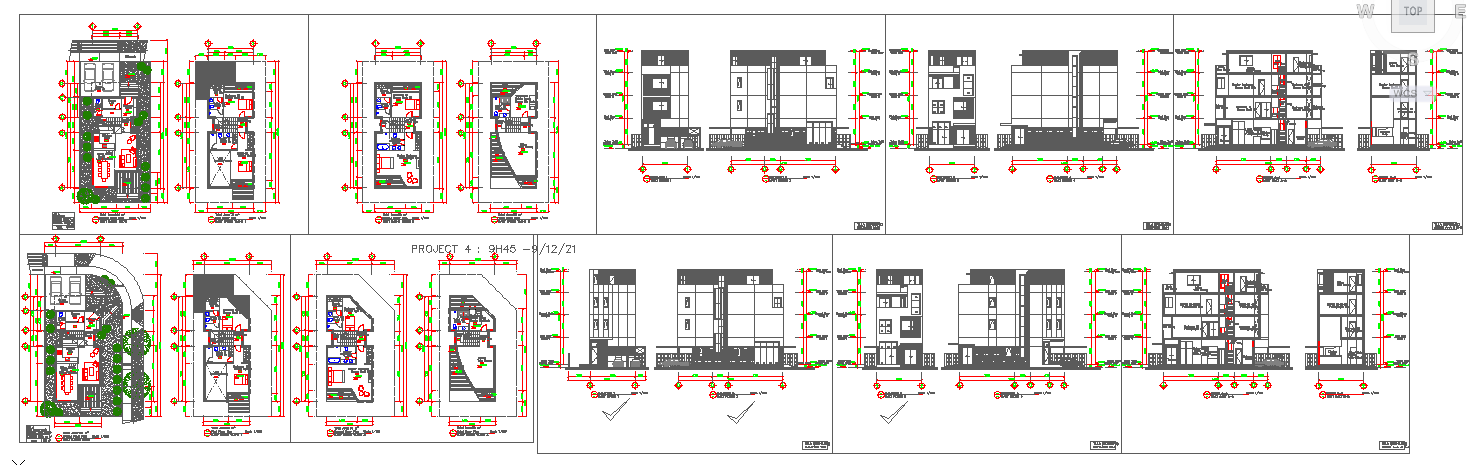 Modern Bungalows Design