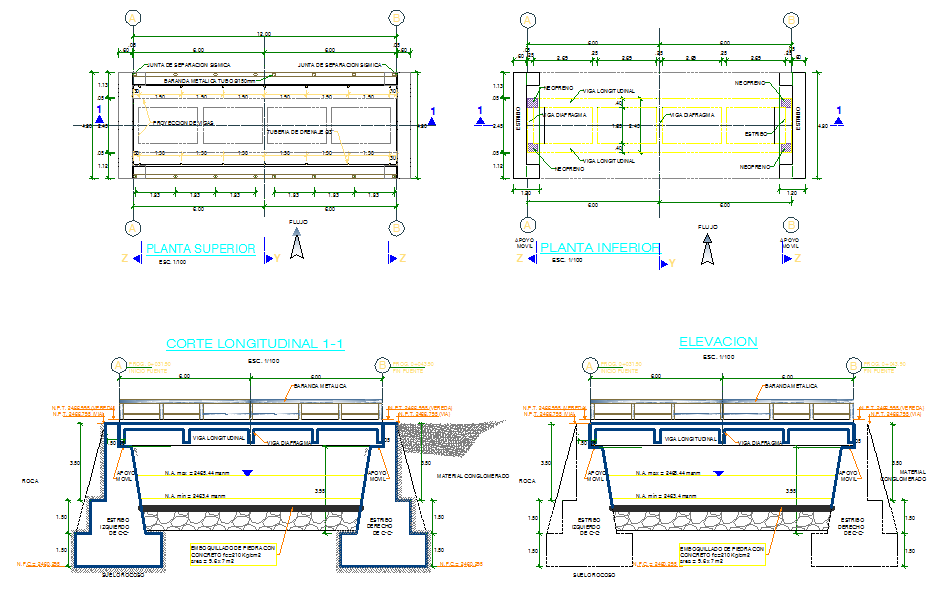 Structure bridge 