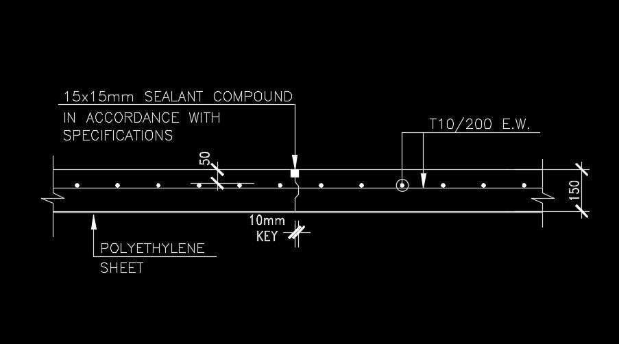 4m length of the beam section view 