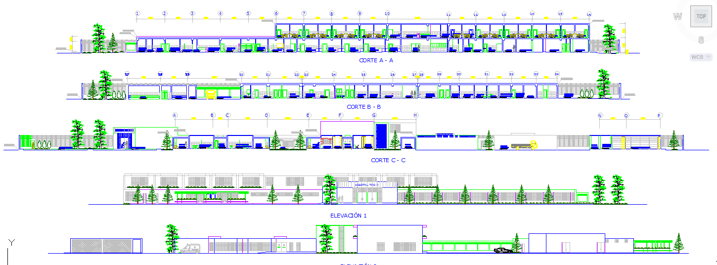 Hospital  design DWG