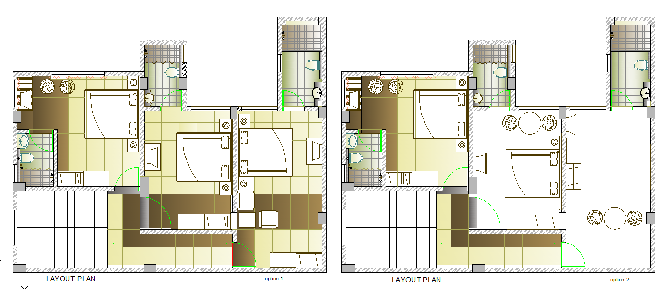Bed room Interior design