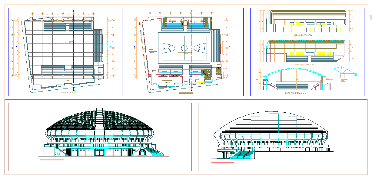 Basketball stadium