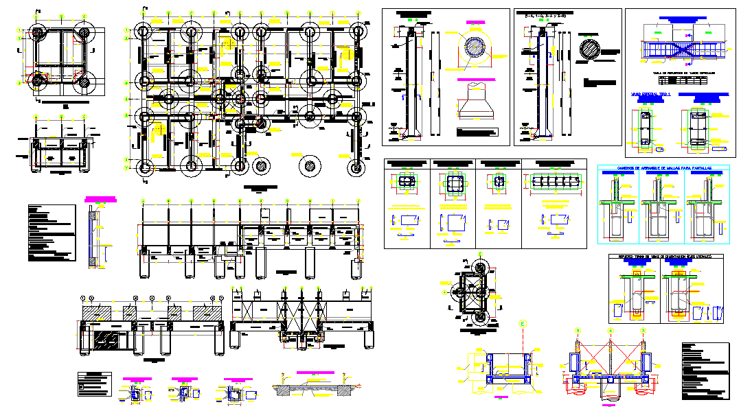 Foundation Detail DWG file