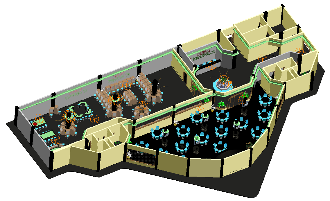 3D Model of Emerald Resort and Casino Design