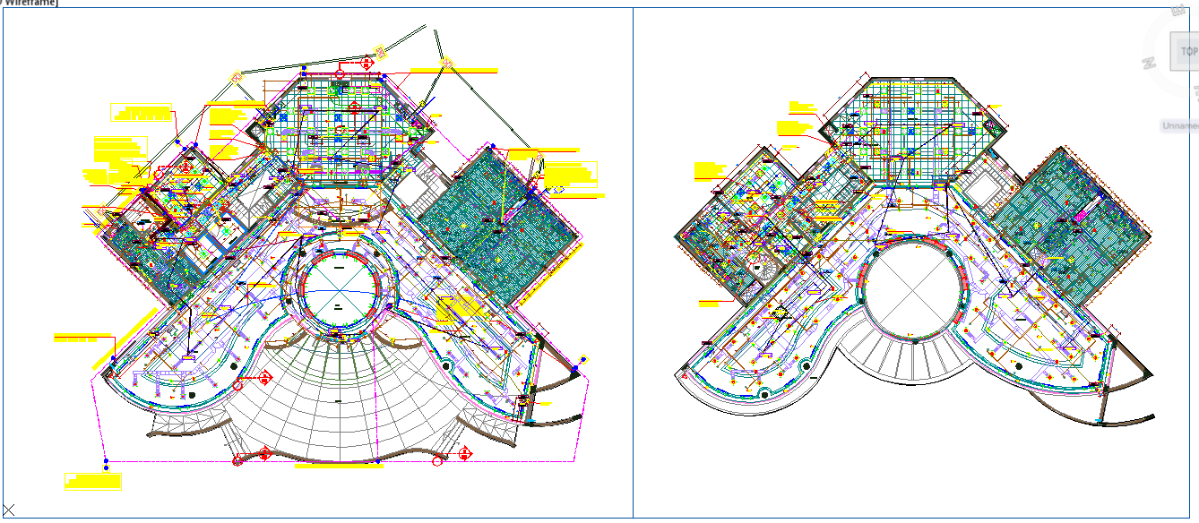 Electric Layout  for restaurant