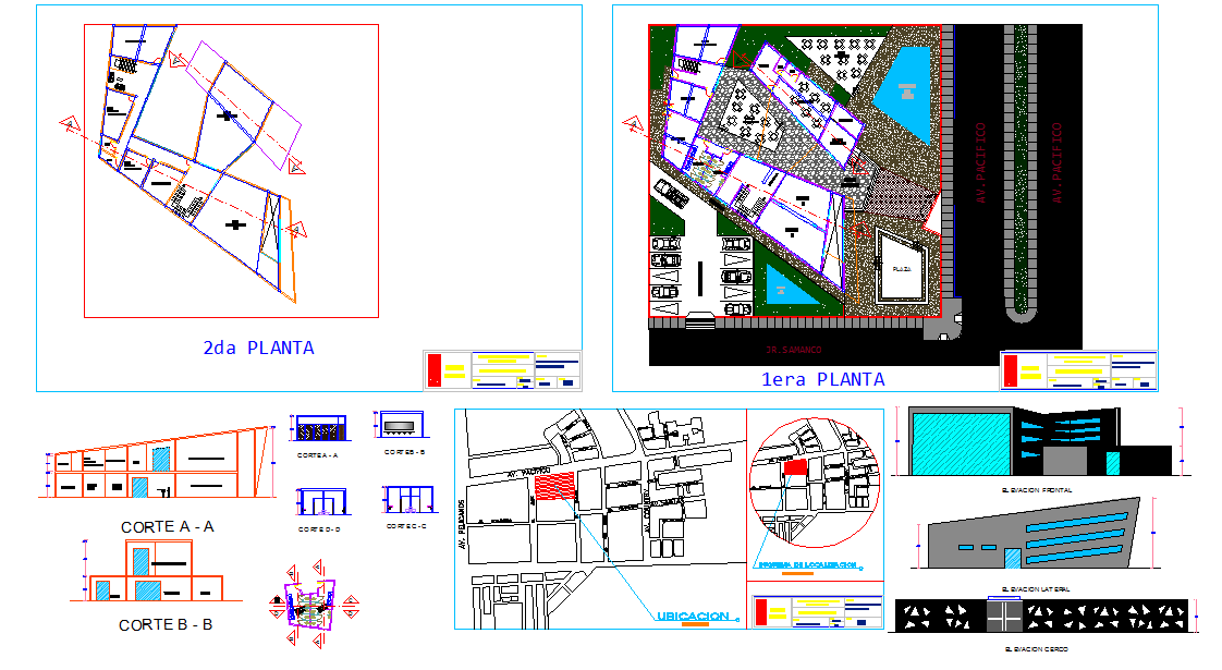 Hotel With Restaurant design File