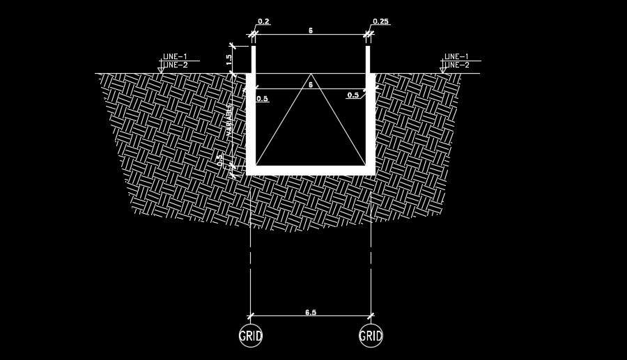 6x5m plan is given in this AutoCAD drawing model