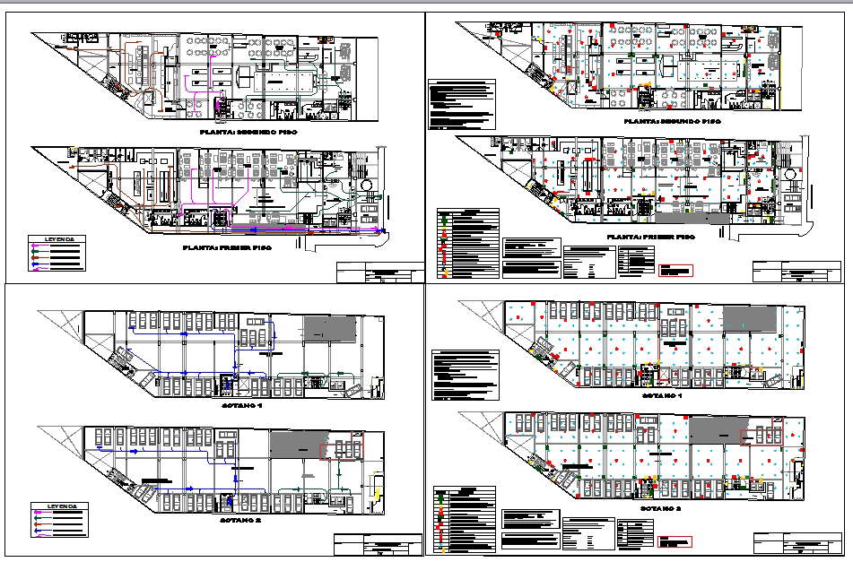Restaurant DWG drawing file