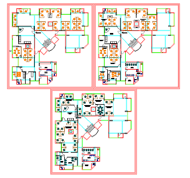 Office lay-out