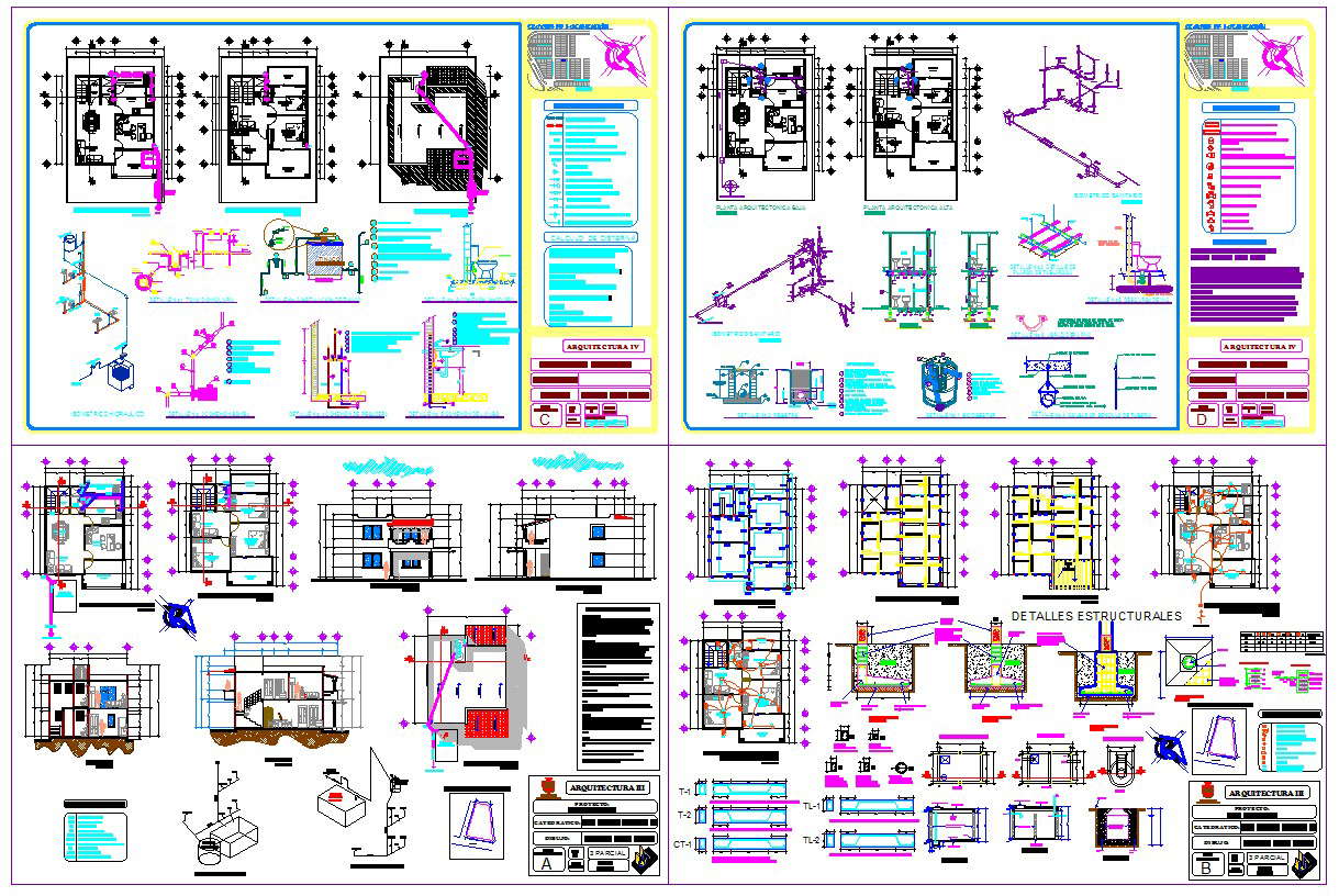 Duplex House project File