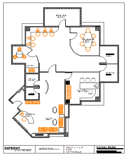 office Lay-out Detail