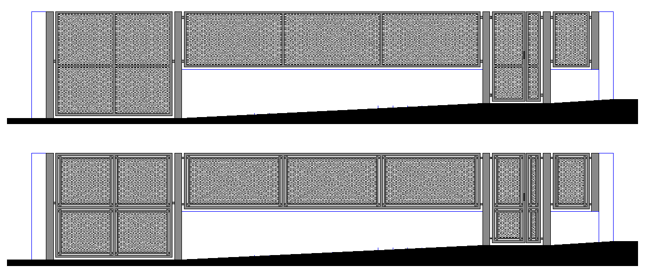 Deployed Metal Gate 