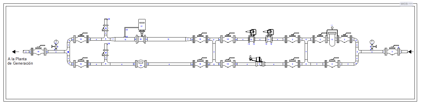 Pipe line design