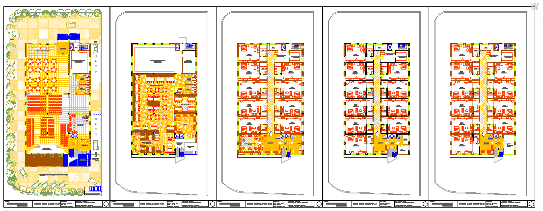 5 Star Hotel Lay-out