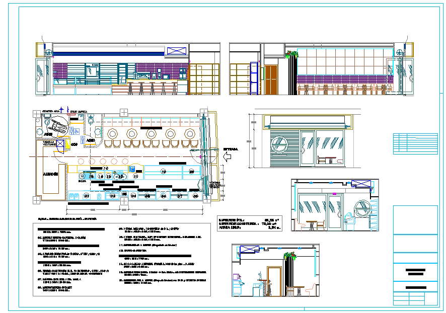 Coffee shop plan