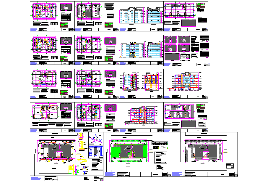 Hotel Plan Design